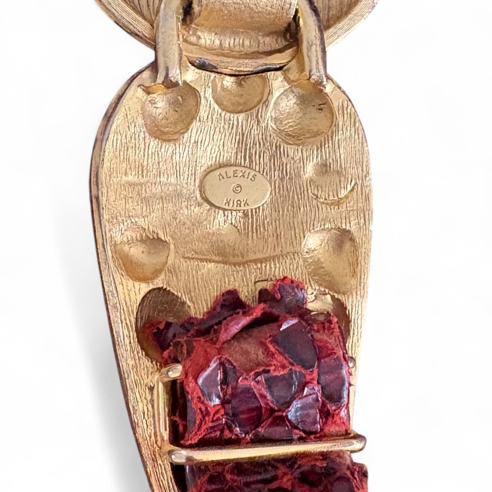 Vintage Alexis Kirk Belt Buckle - Picture 4 of 4